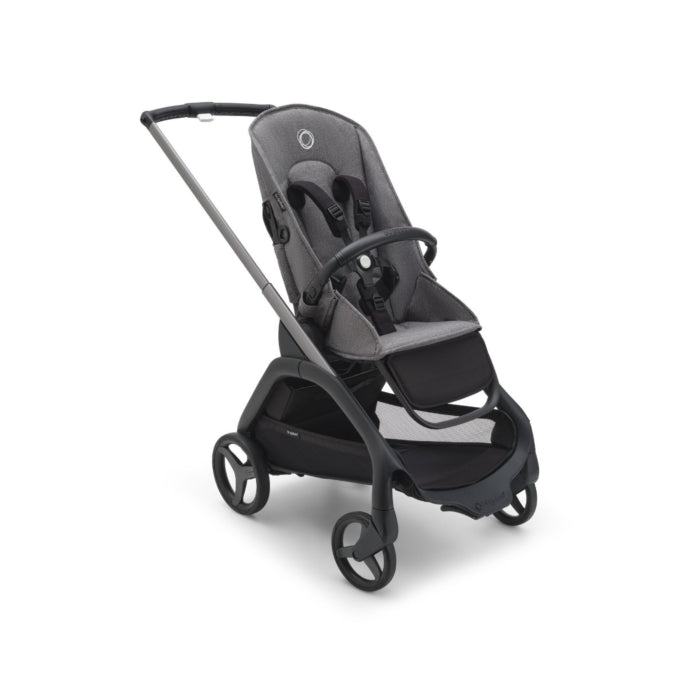 Bugaboo Dragonfly baza wózka bez budki  BLACK/GREY MELANGE