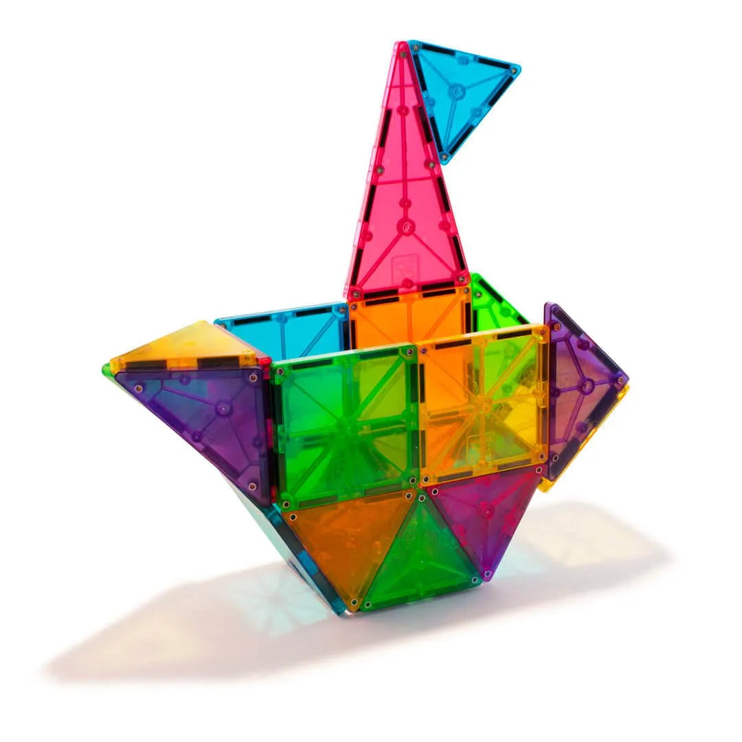 Magna Tiles - klocki magnetyczne Classic (32 el.) - JasieBasie.pl