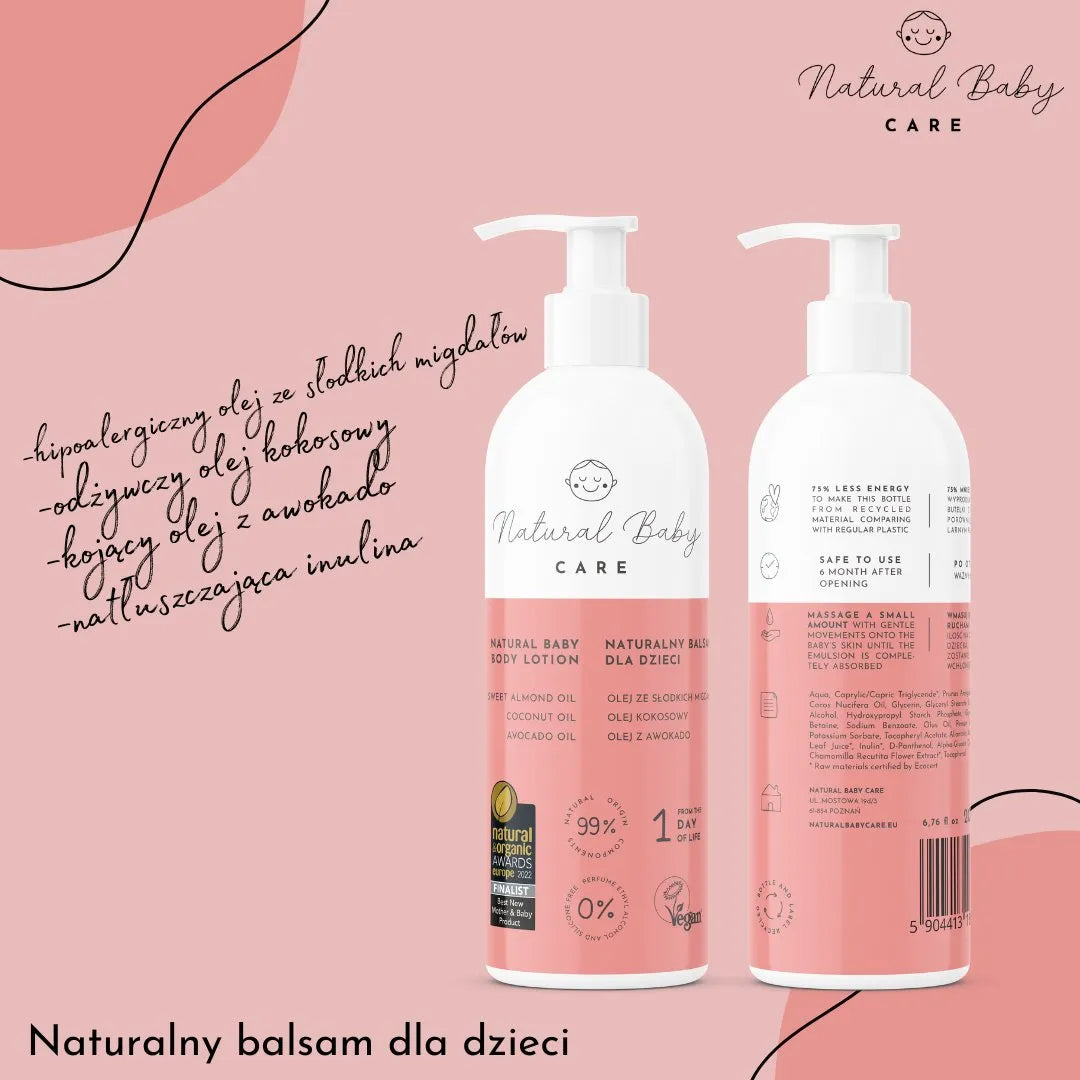 Naturalny balsam dla dzieci NATURAL BABY CARE - JasieBasie.pl