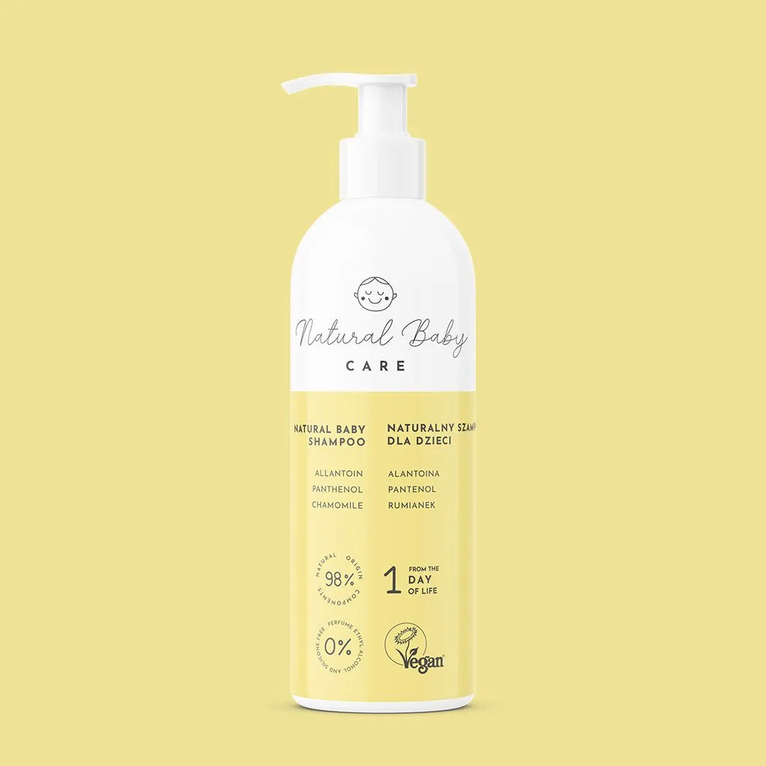 Naturalny szampon dla dzieci NATURAL BABY CARE - JasieBasie.pl