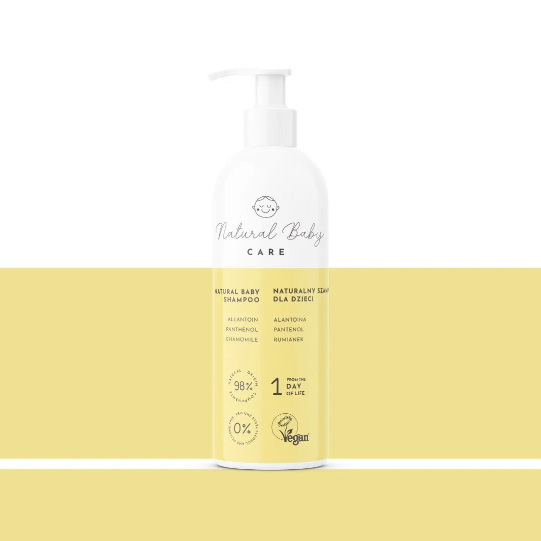 Naturalny szampon dla dzieci NATURAL BABY CARE - JasieBasie.pl