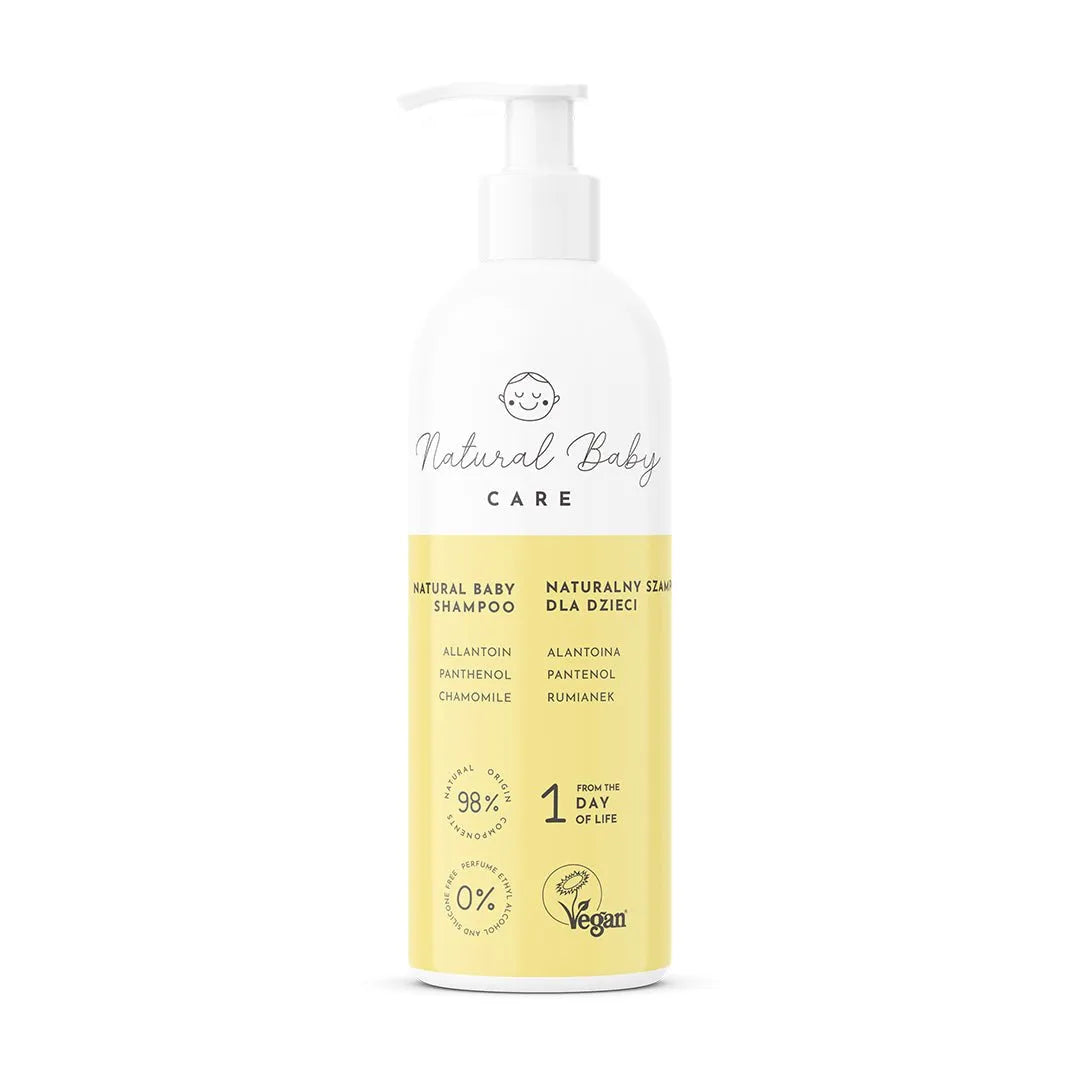 Naturalny szampon dla dzieci NATURAL BABY CARE - JasieBasie.pl