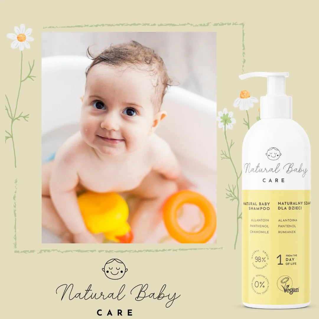 Naturalny szampon dla dzieci NATURAL BABY CARE - JasieBasie.pl