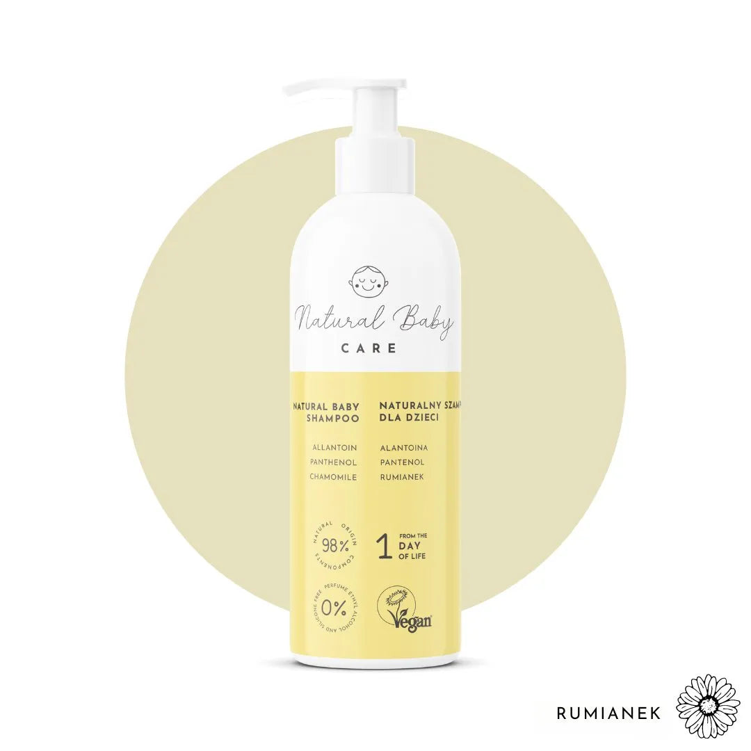 Naturalny szampon dla dzieci NATURAL BABY CARE - JasieBasie.pl