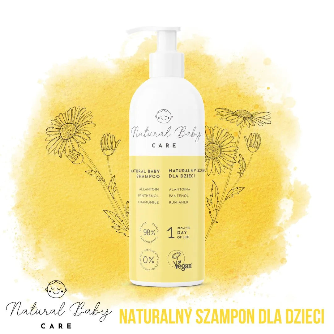 Naturalny szampon dla dzieci NATURAL BABY CARE - JasieBasie.pl