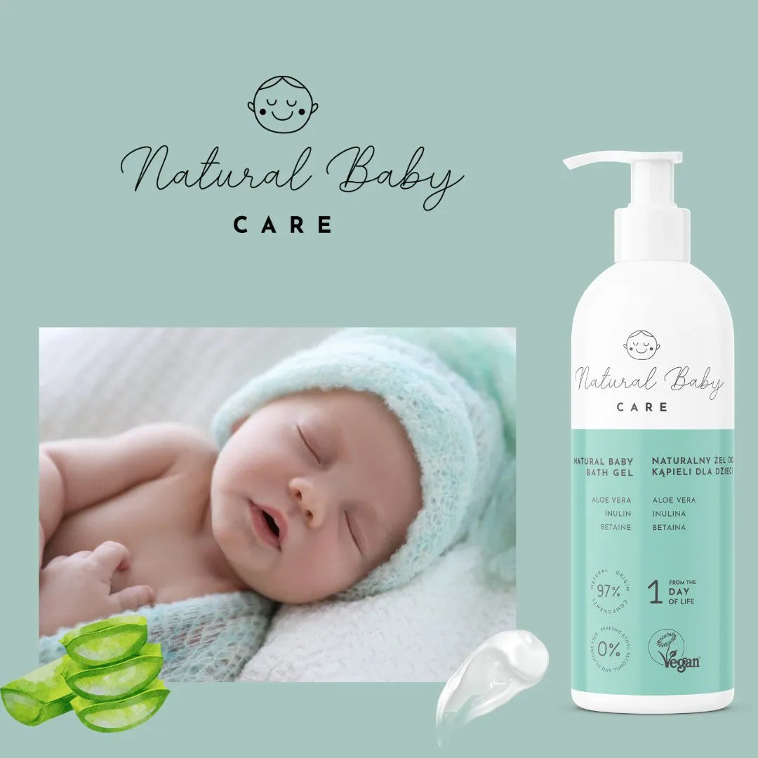 Naturalny żel do kąpieli dla dzieci NATURAL BABY CARE - JasieBasie.pl