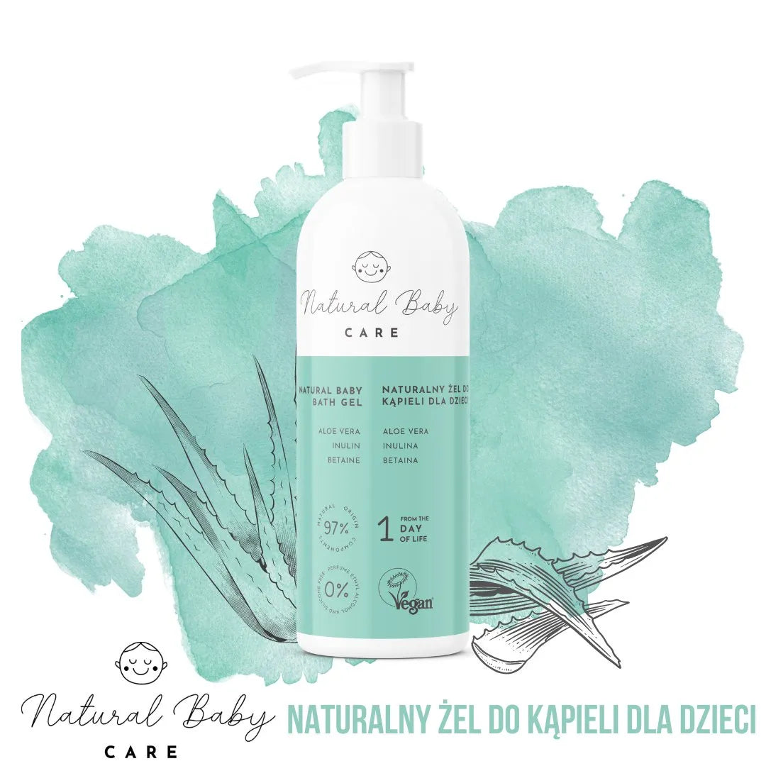 Naturalny żel do kąpieli dla dzieci NATURAL BABY CARE - JasieBasie.pl