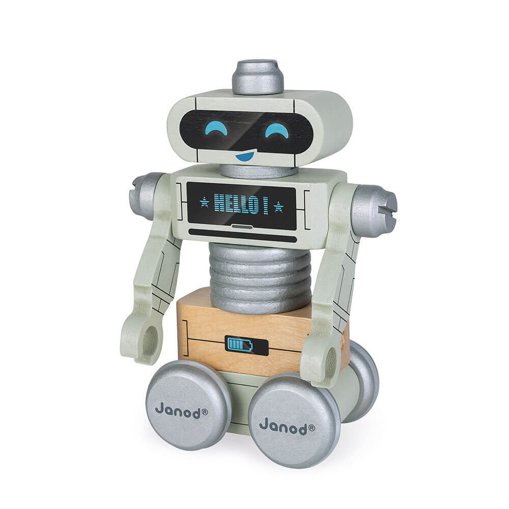 Janod prezent dla 4-latka robot na śrubki