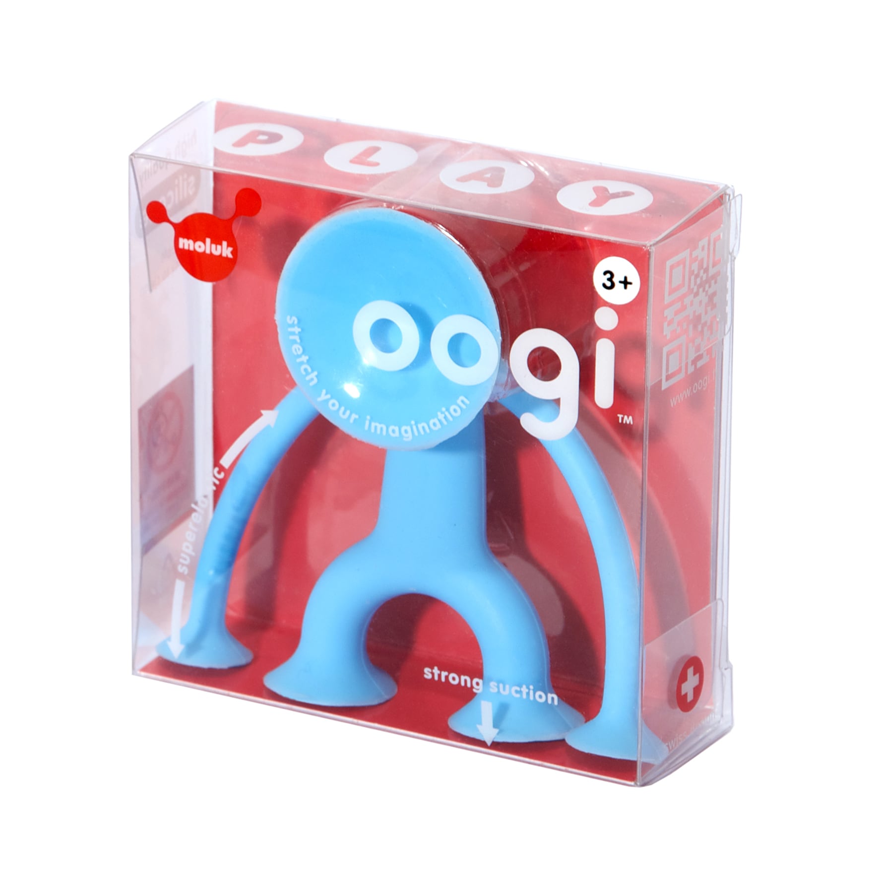 Moluk - zabawka z przyssawkami Oogi Junior #kolor_niebieski