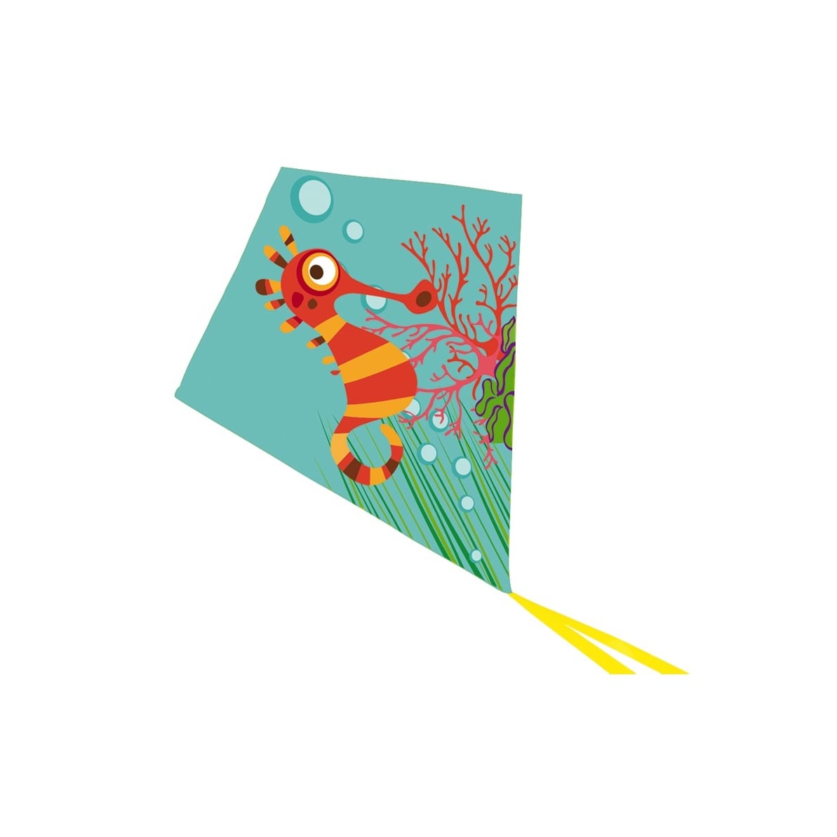 Scratch - kolorowy latawiec - konik morski