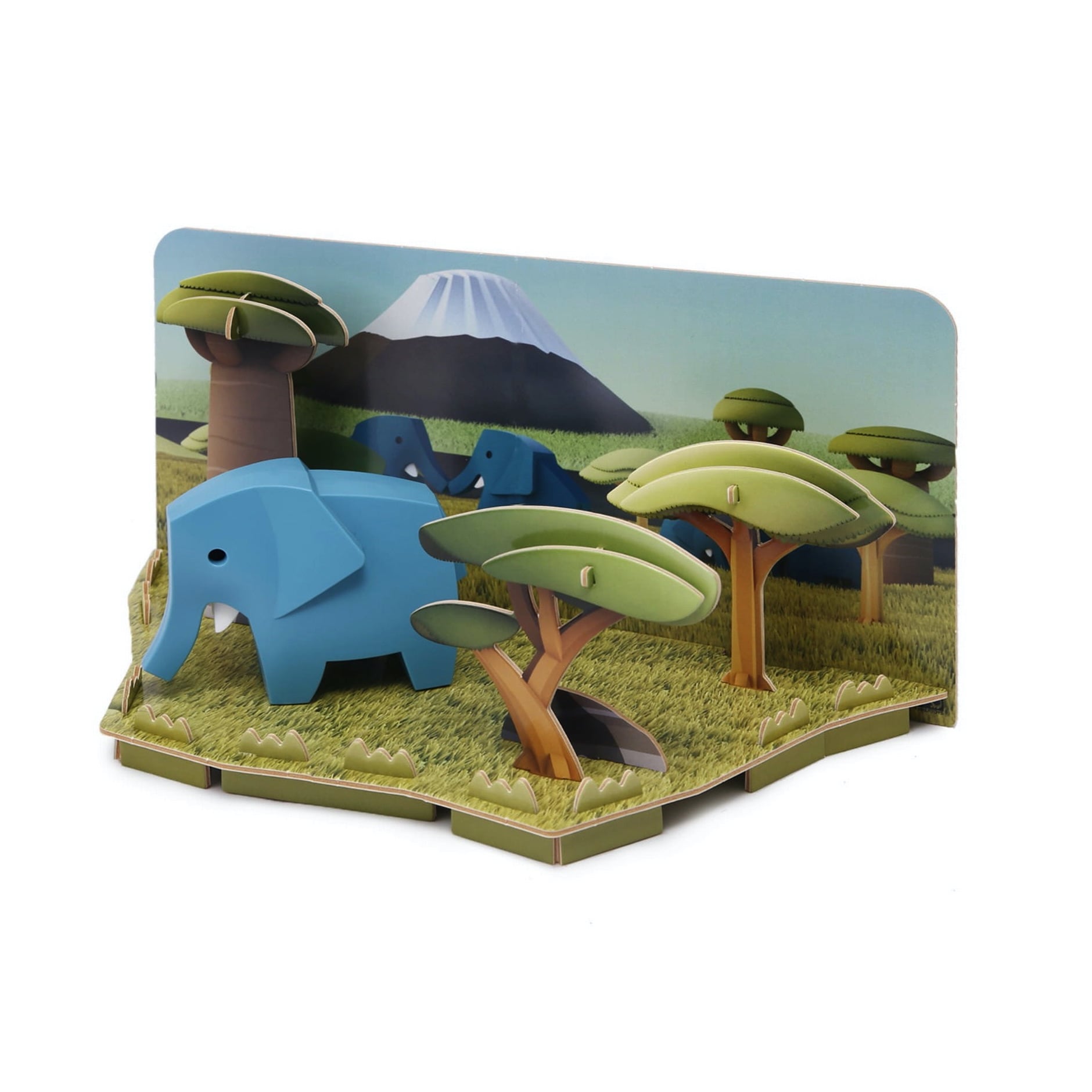 Słoń i diorama #wariant_słoń