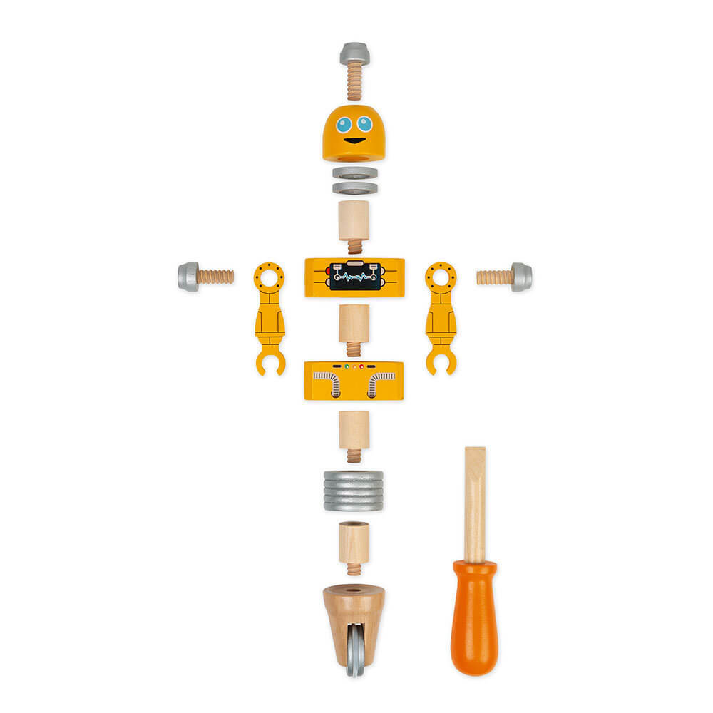 Zabawka konstrukcyjna - robot do składania Janod